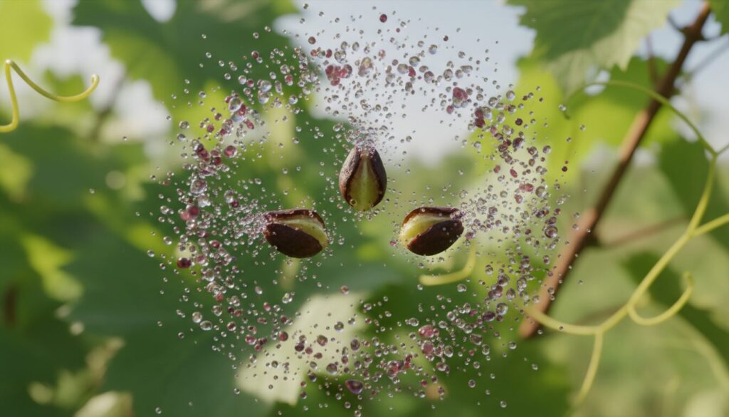 découvrez pourquoi les pépins de raisin peuvent exploser sans raison apparente et les explications scientifiques derrière ce phénomène étonnant.