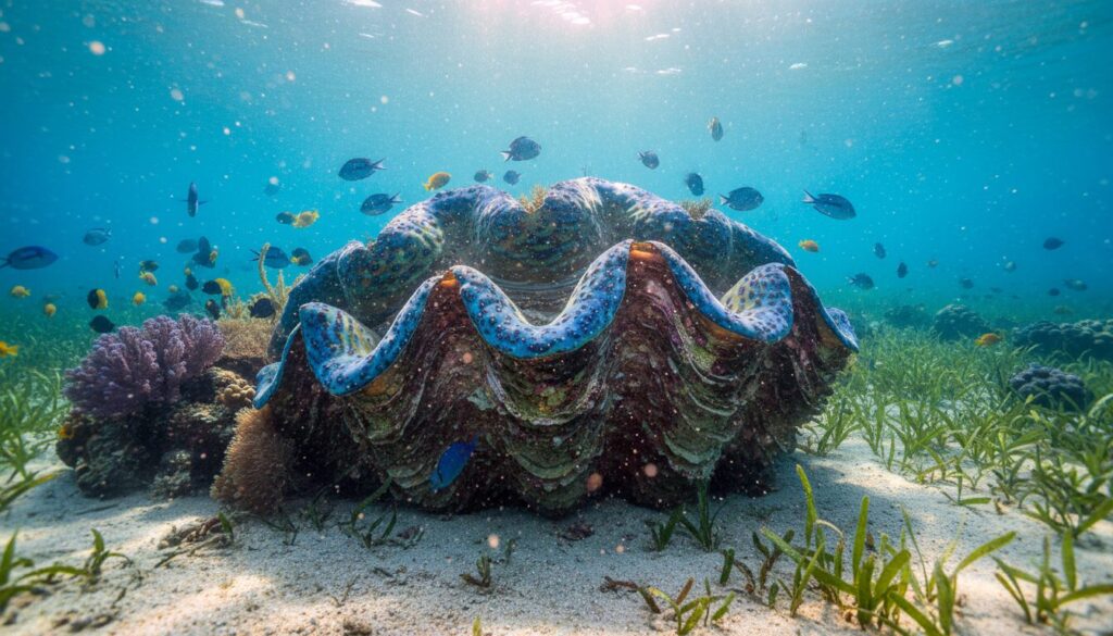 découvrez le coquillage géant tridacne, un filtre naturel impressionnant capable de purifier des milliers de litres d'eau, essentiel pour l'équilibre des écosystèmes marins.