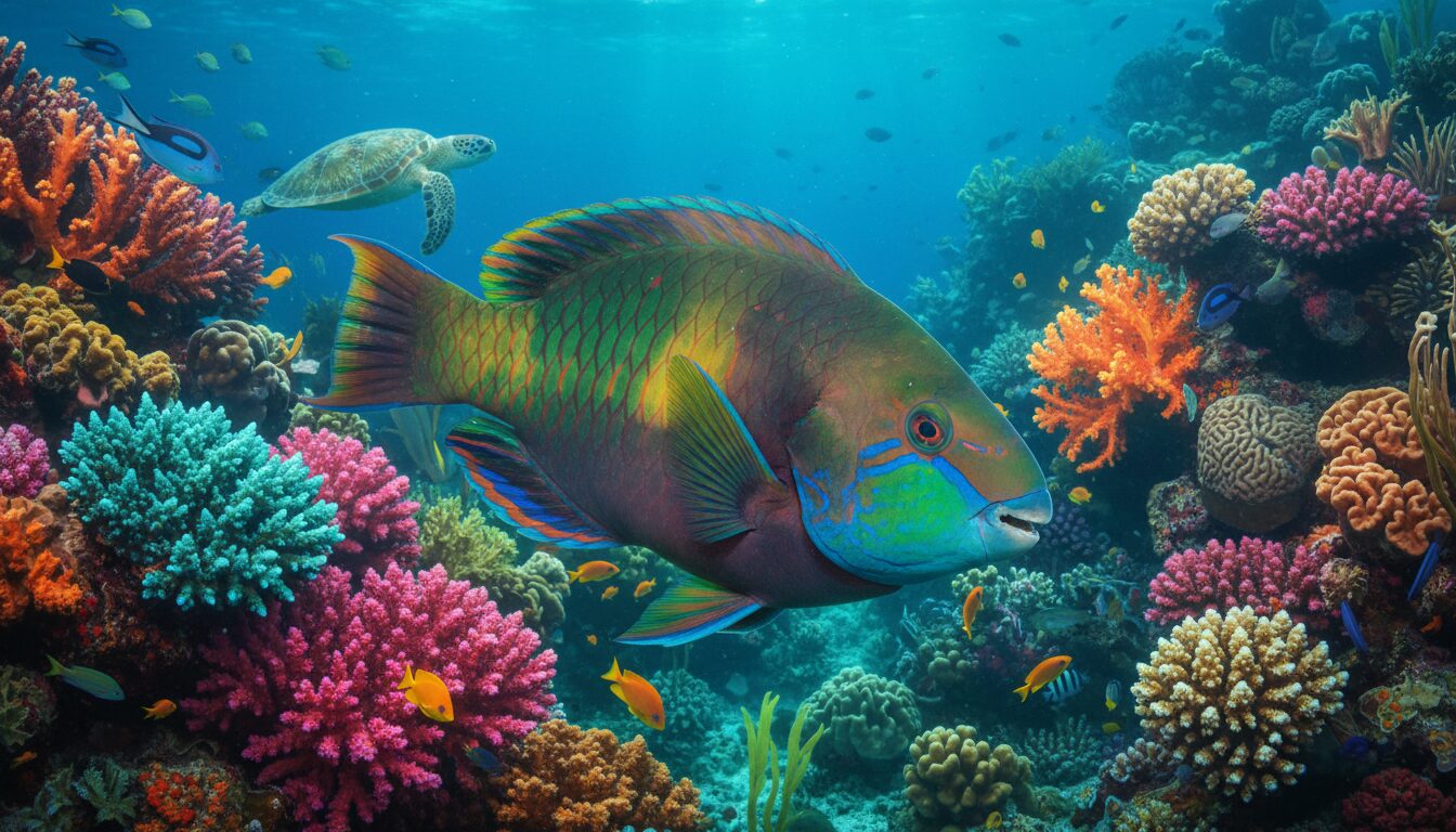 découvrez comment le poisson perroquet peut changer de sexe au cours de sa vie, un phénomène fascinant du monde marin qui illustre la diversité et l'adaptabilité des espèces aquatiques.