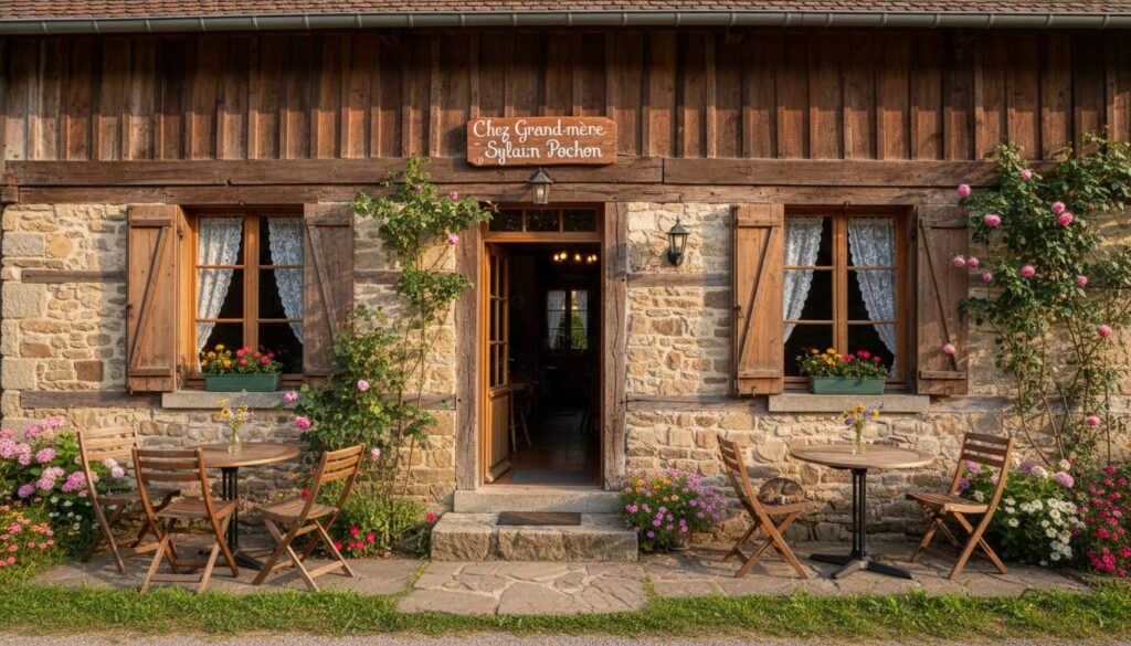 découvrez chez grand'mère l'insolite, le restaurant unique de sylvain pochon aux granges narboz (25), où tradition et créativité se mêlent pour une expérience culinaire inoubliable.