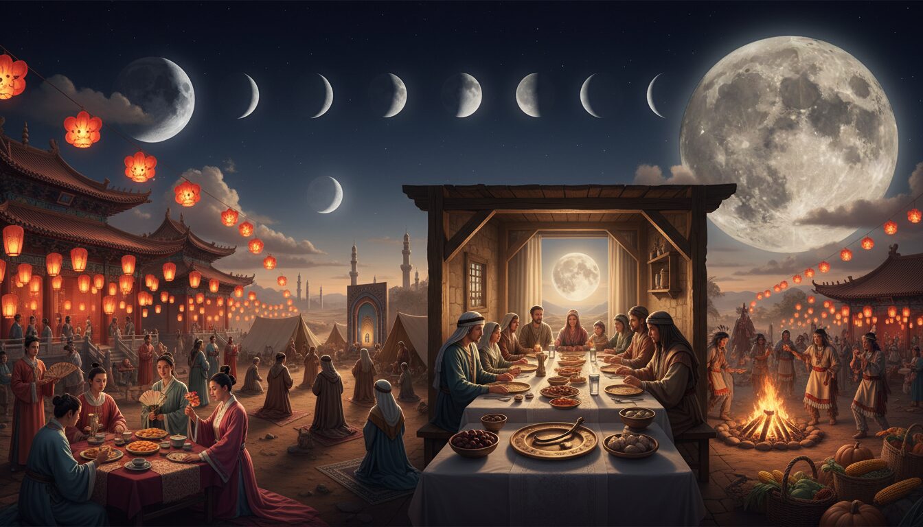 découvrez comment les calendriers lunaires ont façonné et influencé diverses fêtes à travers l'histoire, révélant l'impact des cycles lunaires sur les traditions culturelles et religieuses.