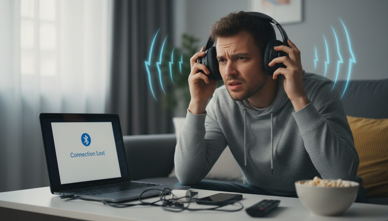 découvrez comment un casque audio sans fil peut parfois perdre la connexion avec la musique, et explorez les causes et solutions pour profiter d'un son sans interruption.