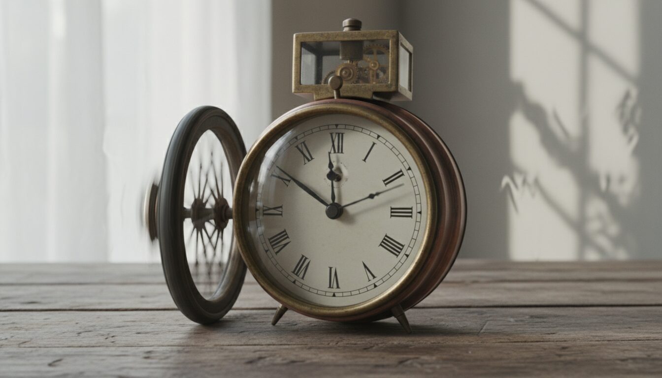 découvrez les réveils à roue qui décalent le temps... mais dans la mauvaise direction. plongez dans cet univers où chaque avance devient un recul temporel mystérieux.