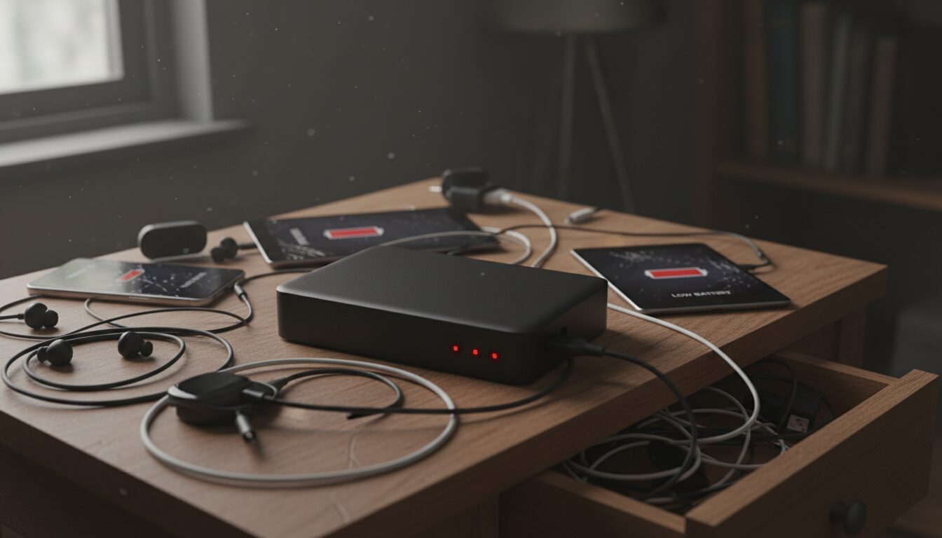 découvrez pourquoi les batteries externes xxl sont souvent déchargées au pire moment et comment éviter ce problème pour toujours rester connecté.