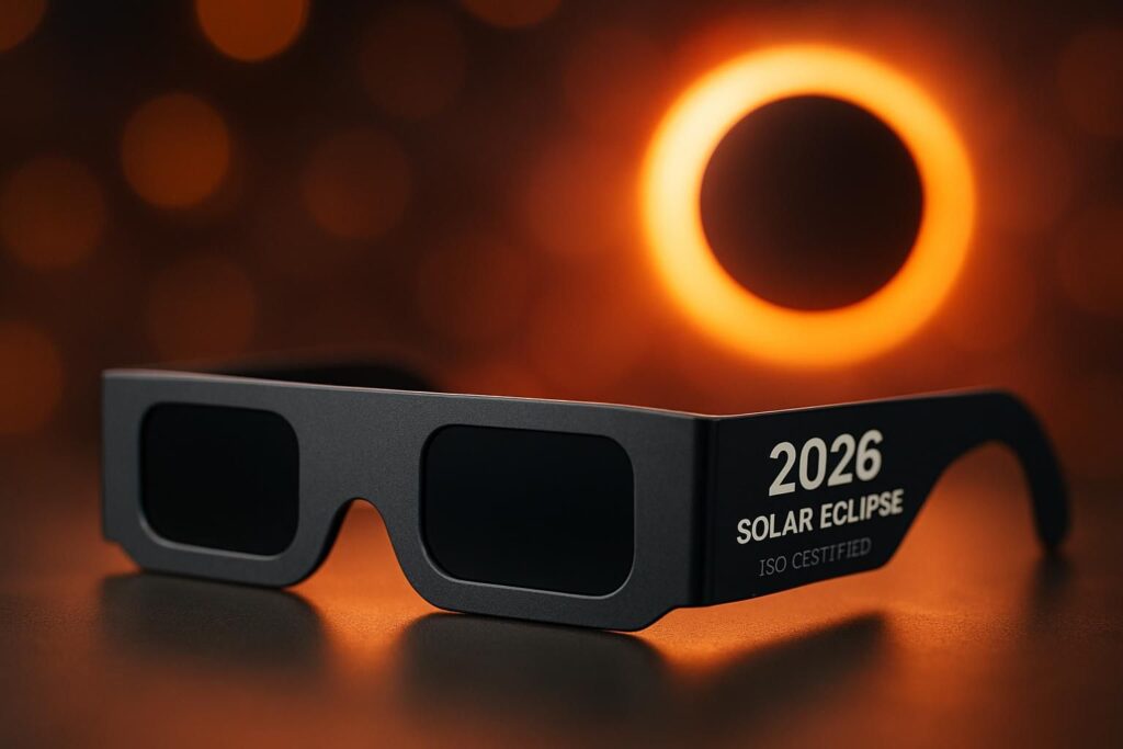 découvrez notre guide d'achat des lunettes certifiées iso pour l'éclipse solaire 2026. protégez vos yeux avec des équipements sûrs avant la rupture de stock.