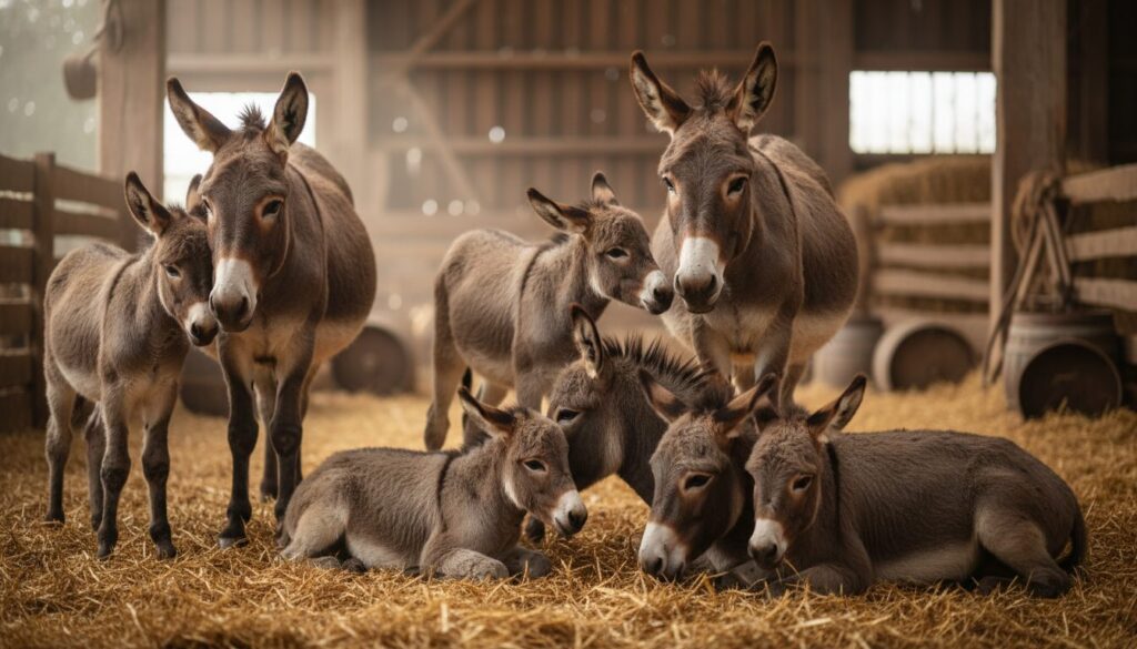 découvrez l'événement exceptionnel en charente-maritime avec la naissance de six petits ânes en quelques jours à l’asinerie de dampierre, un moment rare et précieux pour les amoureux des ânes.