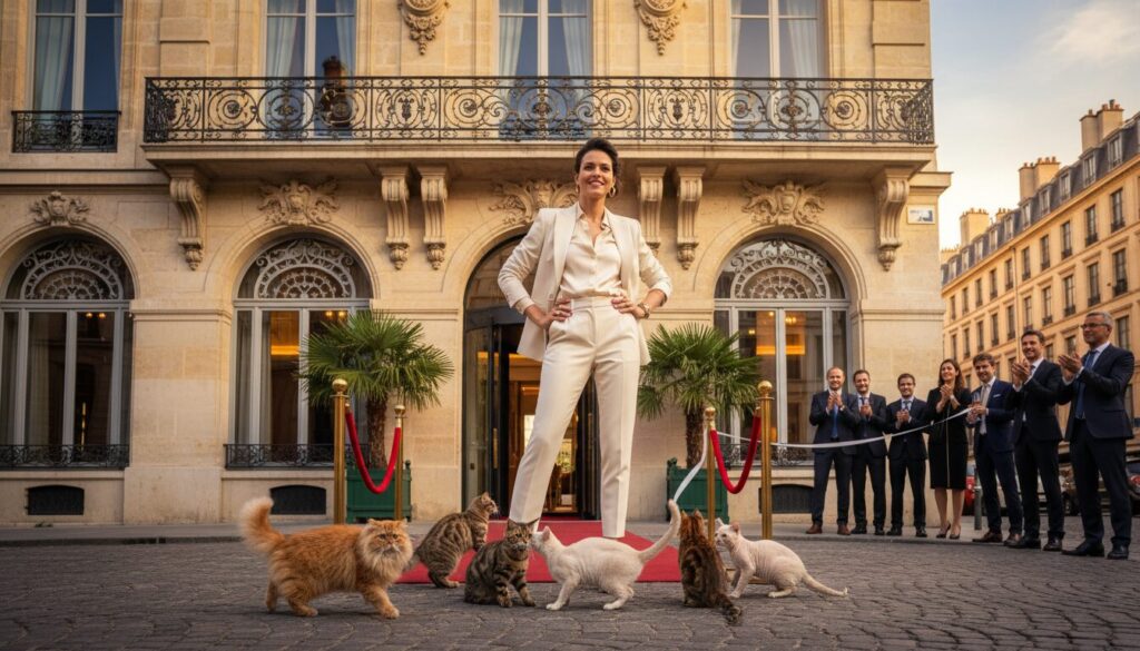 découvrez le parcours inspirant de la « folle aux chats » devenue entrepreneure audacieuse, qui ouvre son deuxième palace à lyon, alliant passion et succès dans un lieu unique.