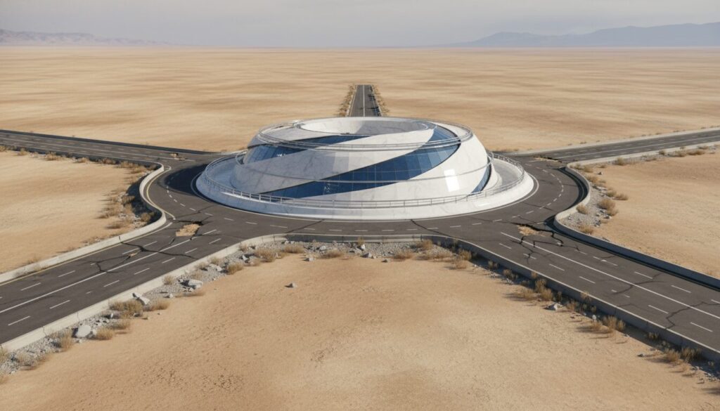 découvrez l'histoire du rond-point fantôme à 40 millions d’euros, une infrastructure insolite qui intrigue par son absence d'usage et son mystère.