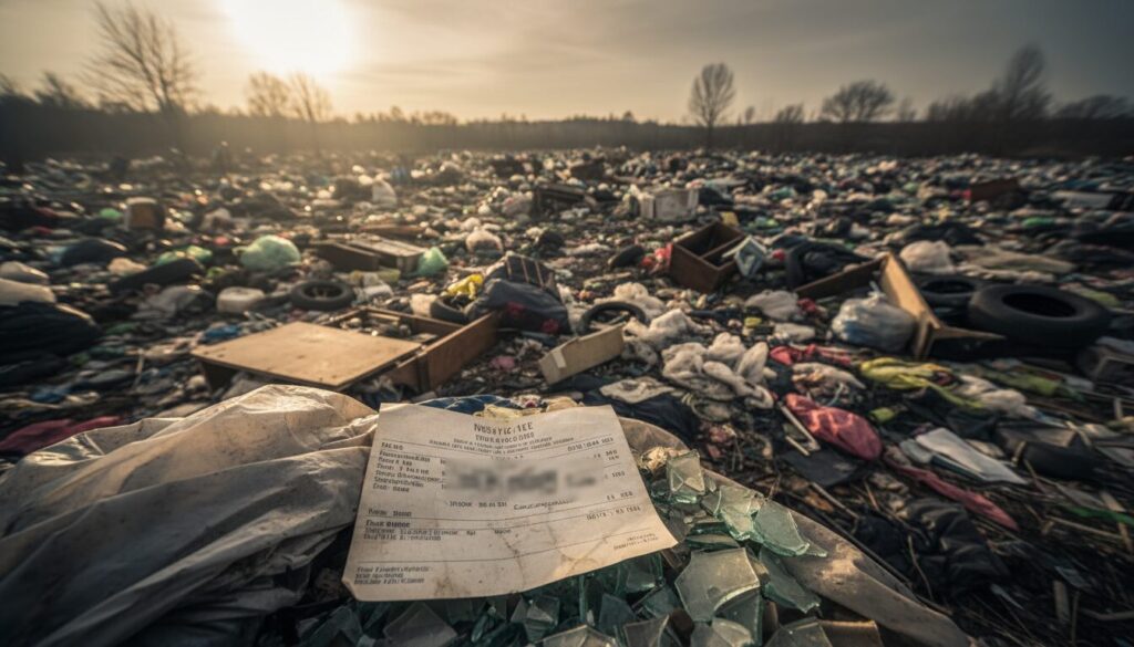 découvrez comment une simple facture a permis d'identifier l'auteur d'un dépôt sauvage de déchets s'étalant sur plus d'un kilomètre, révélant une histoire insolite mêlant environnement et enquête.