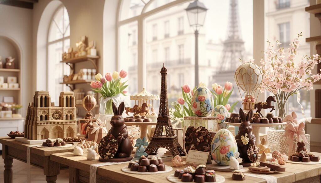 pâques 2026 : explorez notre sélection unique de chocolats insolites à paris et en île-de-france pour une fête gourmande et originale.
