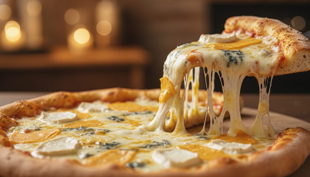découvrez pourquoi le mélange inattendu de fromages sur une pizza séduit autant les amateurs de saveurs originales et gourmandes.