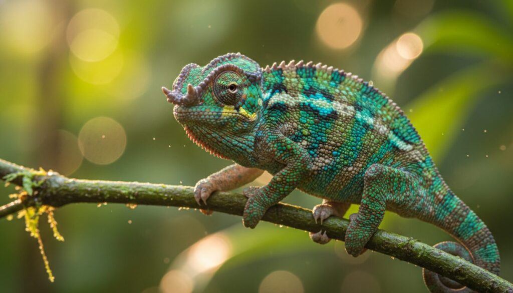 explorez le caméléon pygmée, un mini-reptile fascinant doté d'incroyables capacités d'adaptation, et découvrez ses secrets uniques dans son environnement naturel.