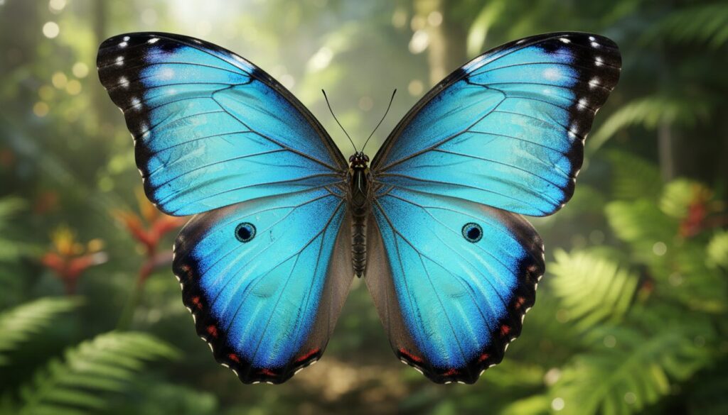découvrez l'évolution fascinante des ailes du papillon morpho bleu, un joyau éclatant de la forêt tropicale, et plongez au cœur de sa beauté unique et de son adaptation remarquable.