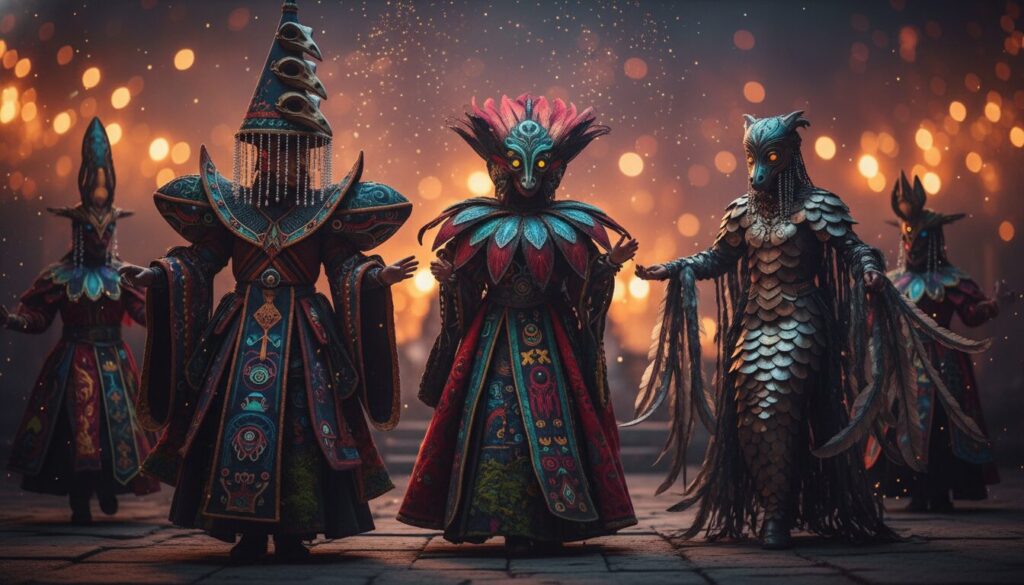 découvrez les bizarreries fascinantes des habits traditionnels portés lors des cérémonies anciennes et leur signification unique à travers l'histoire.