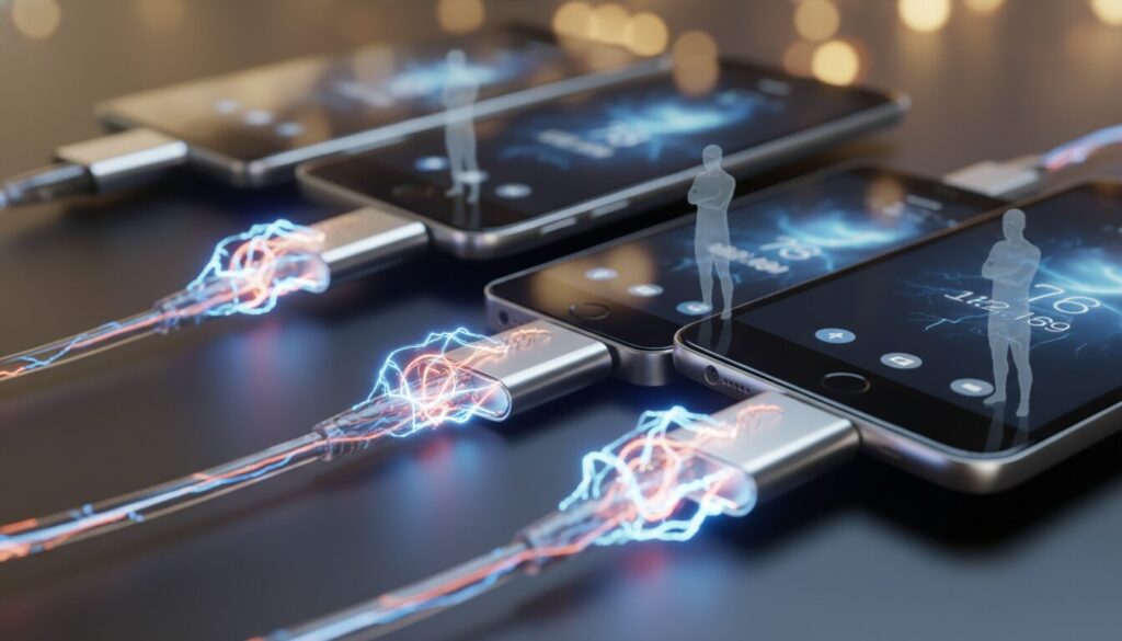 découvrez les chargeurs ultra-rapides qui transforment l'attente de la recharge en une véritable épreuve technologique, où la patience devient une torture numérique.