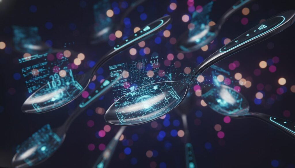 découvrez les cuillères électroniques révolutionnaires qui calculent automatiquement les calories et les nutriments, révélant ce que l'on préfère parfois ignorer pour mieux contrôler son alimentation.