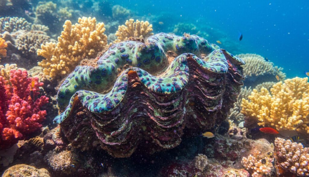 découvrez le coquillage géant tridacne, un filtre naturel impressionnant capable de purifier des milliers de litres d'eau, essentiel pour l'équilibre des écosystèmes marins.