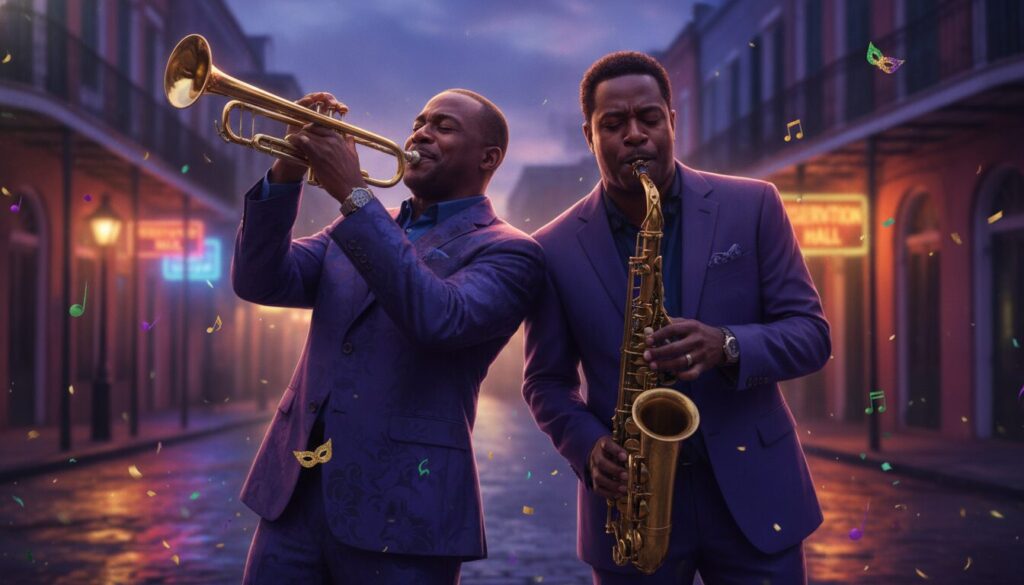 découvrez le parcours d'adonis rose et phillip manuel, deux âmes passionnées qui vibrent au rythme envoûtant de la nouvelle-orléans, entre musique, culture et émotions profondes.