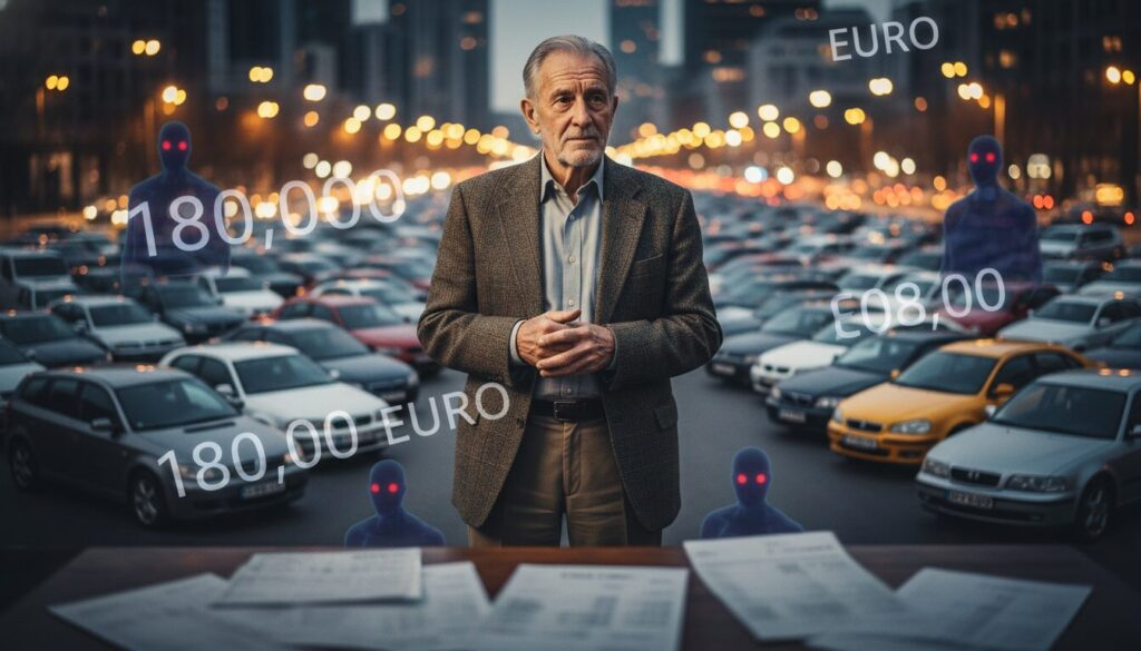 découvrez l'histoire incroyable d'un septuagénaire à l'origine de l'immatriculation de 3 000 voitures, ayant accumulé 180 000 € de dettes. un récit surprenant mêlant passion et enjeux financiers.
