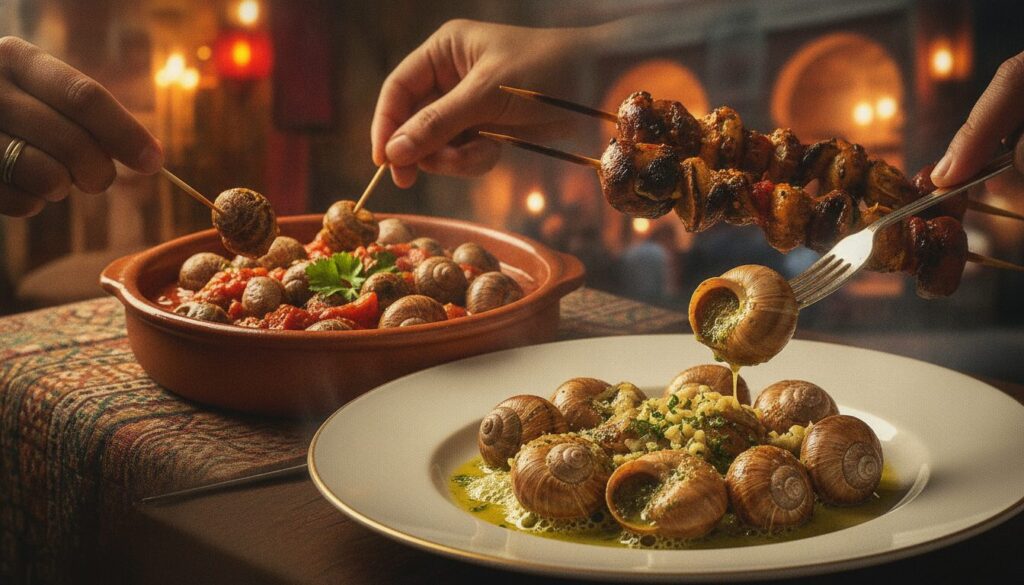 découvrez comment différentes cultures à travers le monde savourent les escargots malgré leur apparence peu appétissante, avec des méthodes de préparation étonnantes et originales.