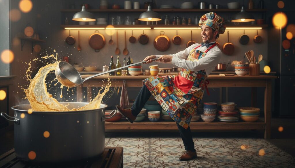 découvrez comment maîtriser l’art d’utiliser une louche avec humour et style grâce à nos conseils amusants et élégants pour impressionner en cuisine.