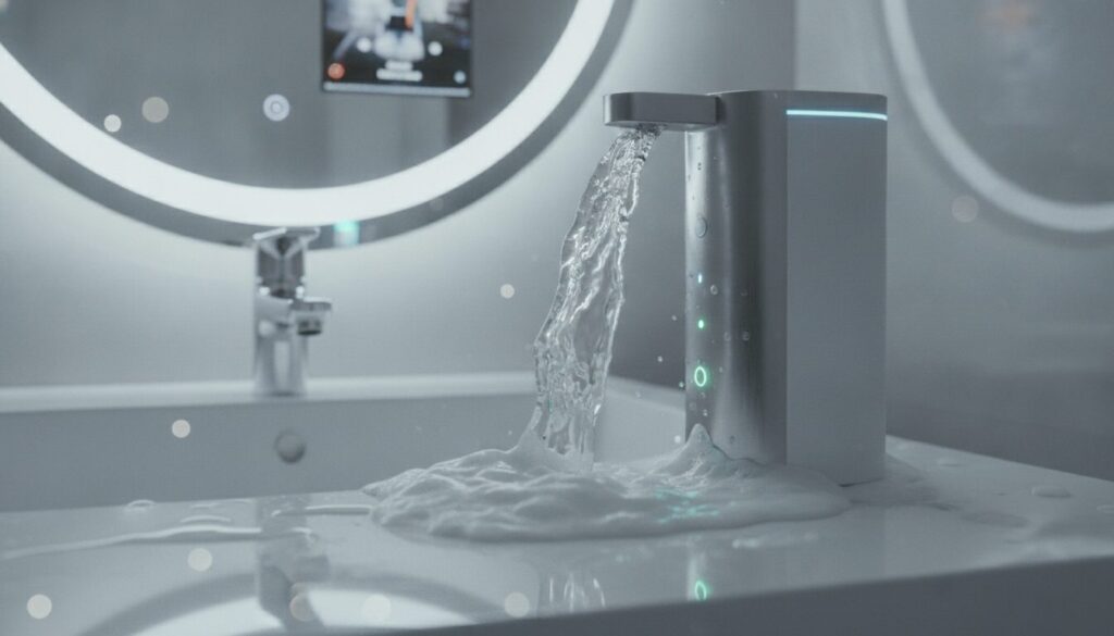 découvrez comment un distributeur de savon connecté a provoqué une inondation inattendue et les solutions pour éviter ce type d'incident technologique.