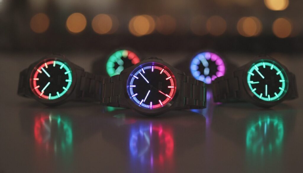 découvrez les montres qui clignotent en permanence : phénomène de mode captivant ou signe d'un problème technique à surveiller ?