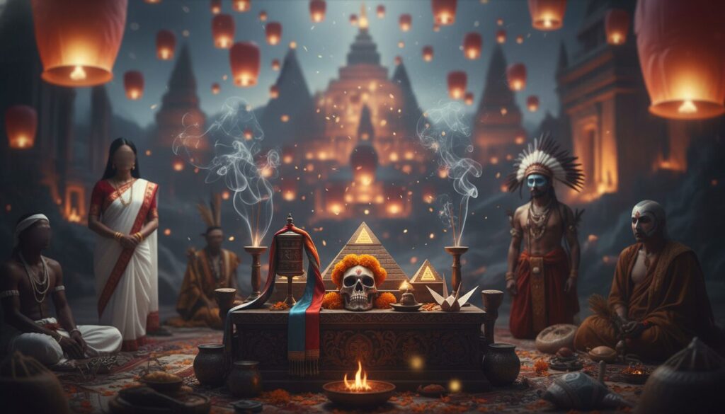 découvrez les rituels étranges et fascinants liés à la mort et à l’au-delà pratiqués dans différents pays à travers le monde.