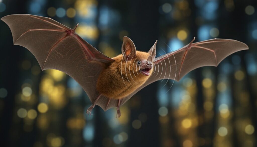 découvrez comment la chauve-souris à nez en fer à cheval utilise l’écholocation pour chasser efficacement dans l'obscurité.