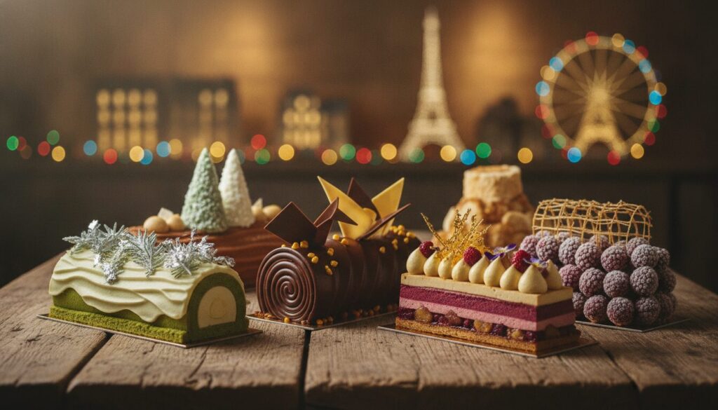 découvrez notre sélection exclusive des bûches de noël 2025 les plus originales à paris, avec des créations inédites alliant tradition et innovation pour des fêtes inoubliables.