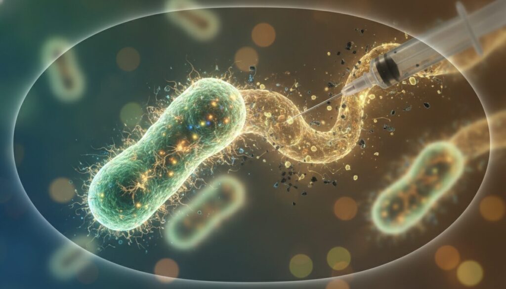 découvrez comment une bactérie intestinale de grenouille révolutionne le traitement du cancer grâce à une injection unique, offrant de nouvelles perspectives médicales prometteuses.