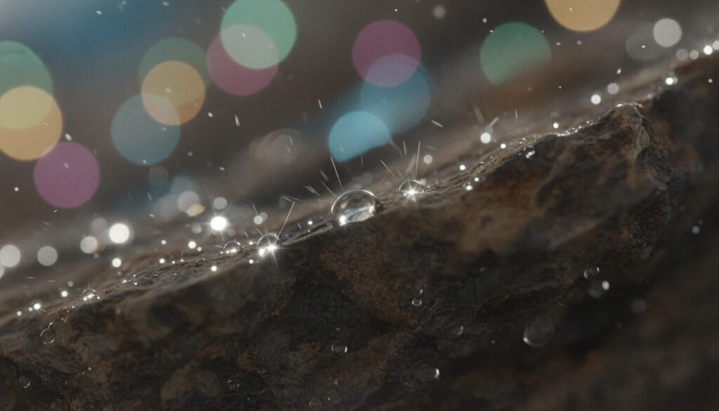 découvrez comment certaines roches peuvent produire de la lumière lorsqu'elles entrent en contact avec l'eau, un phénomène naturel fascinant expliquée simplement.