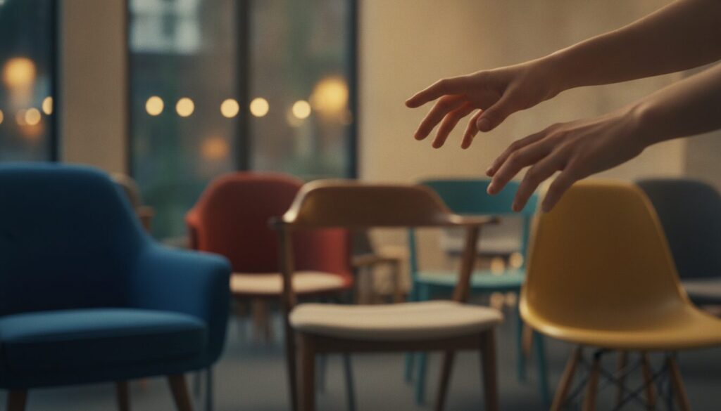 découvrez pourquoi nous changeons souvent de chaise plusieurs fois avant de nous asseoir, entre hésitation, confort et habitudes inconscientes.